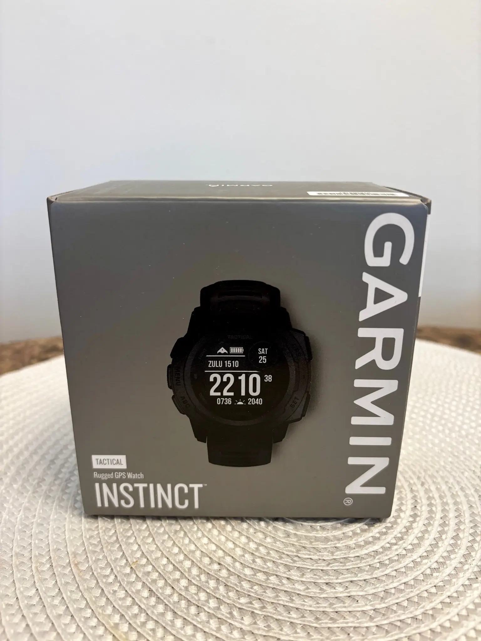 Garmin Instinct Tactical Edition Svart GPS Smartwatch