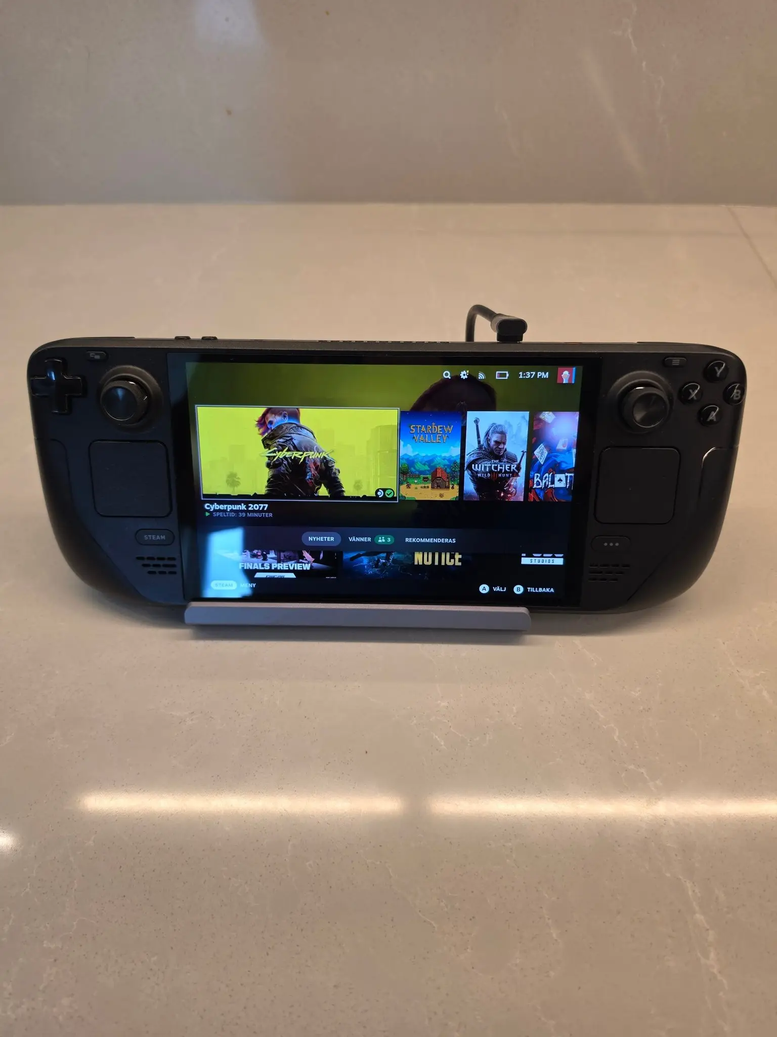 Asus Steam Deck OLED 512Gb med tillbehör