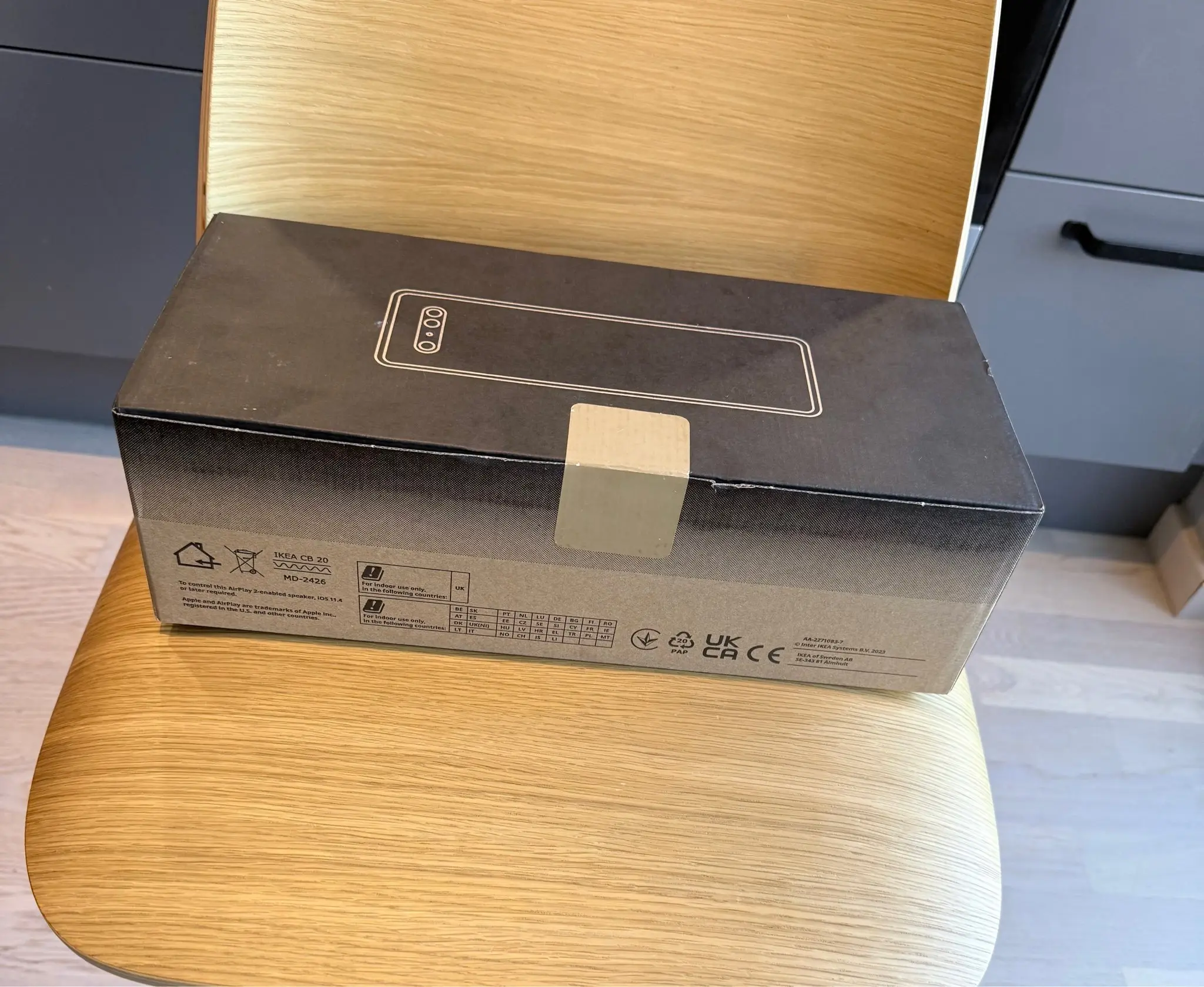 Sonos IKEA SYMFONISK / Sonos – Trådlös bokhyllehögtalare – Oöppnad