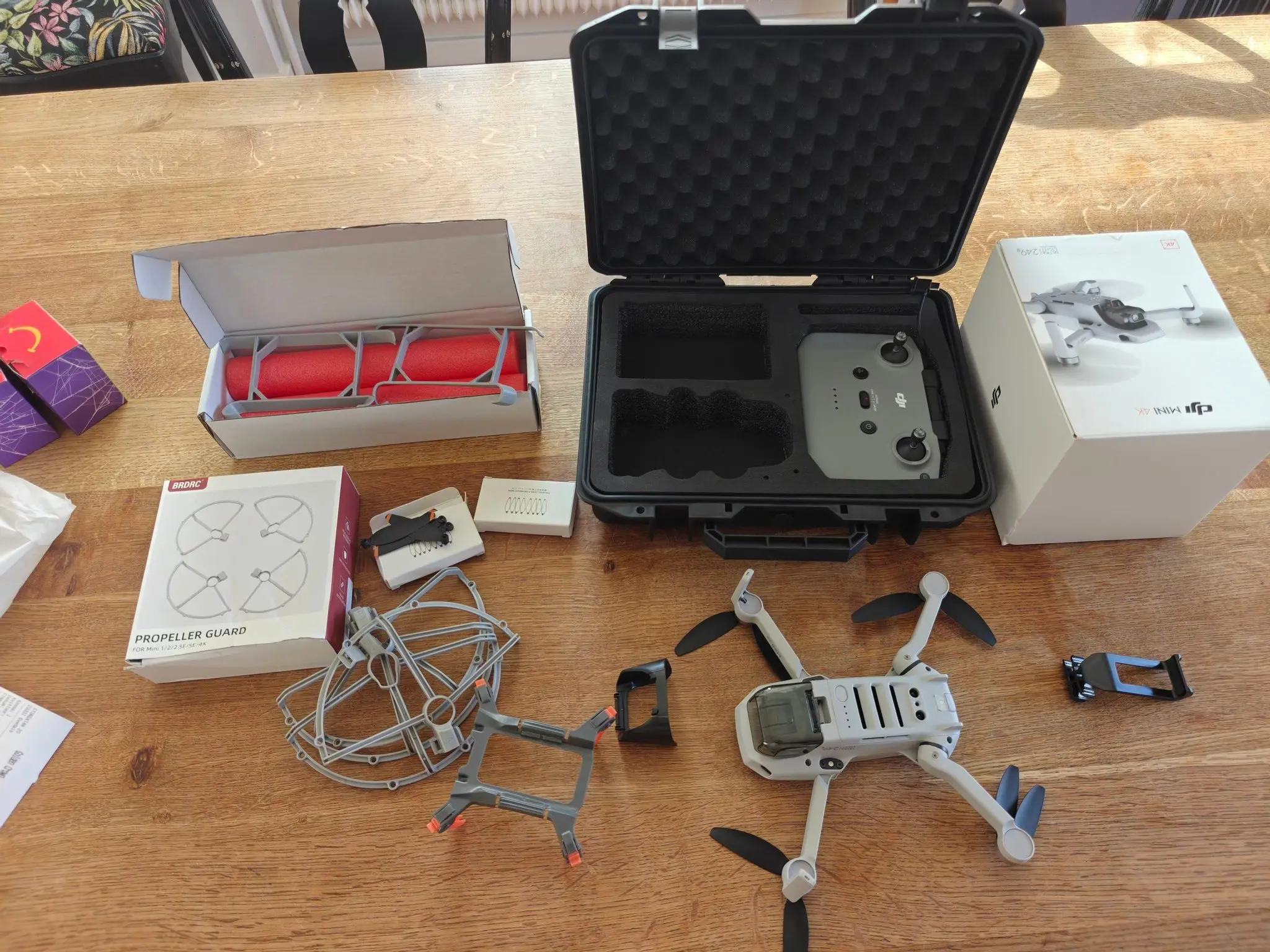 DJI mini 4K drönare med tillbehör