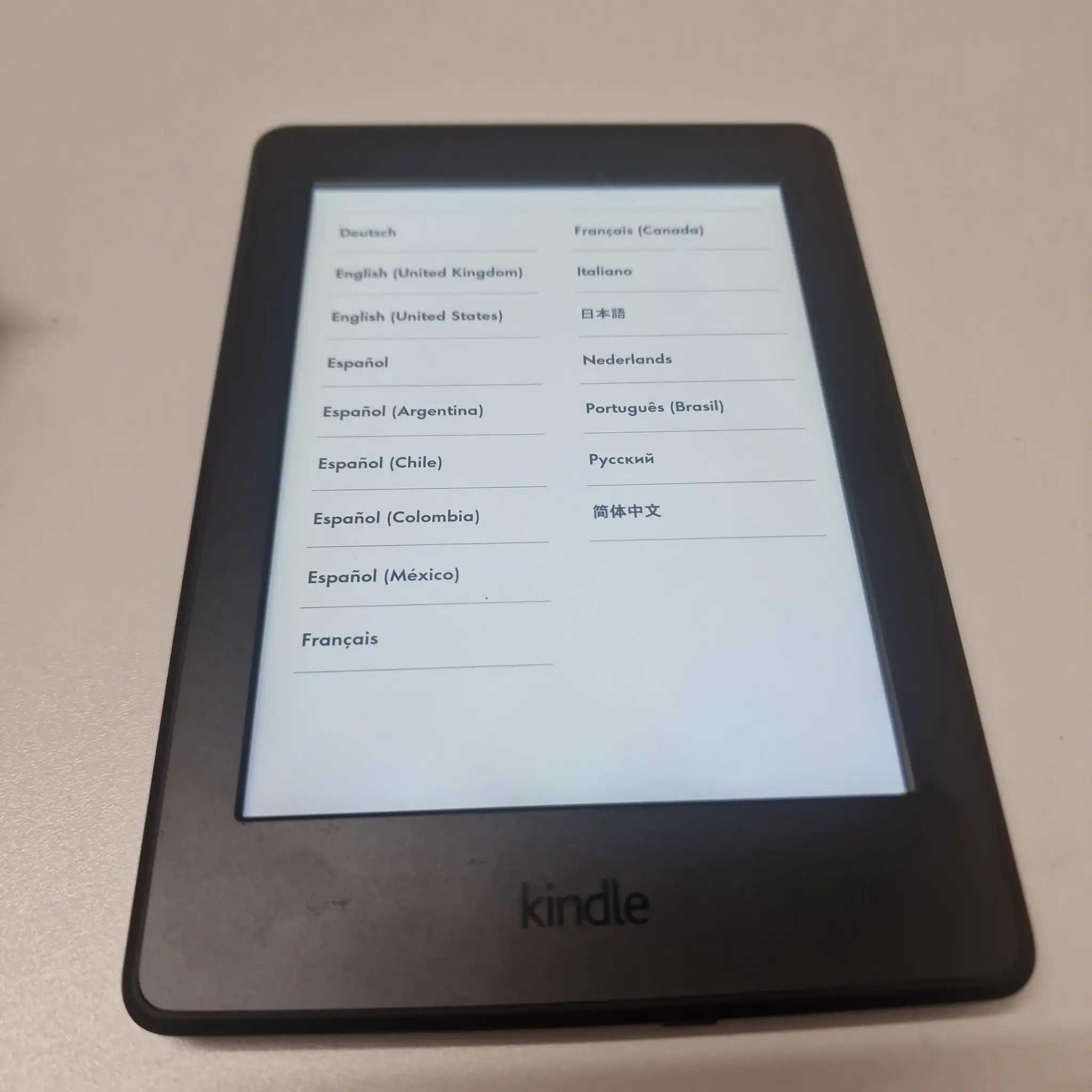 Amazon Kindle Paperwhite E-läsare