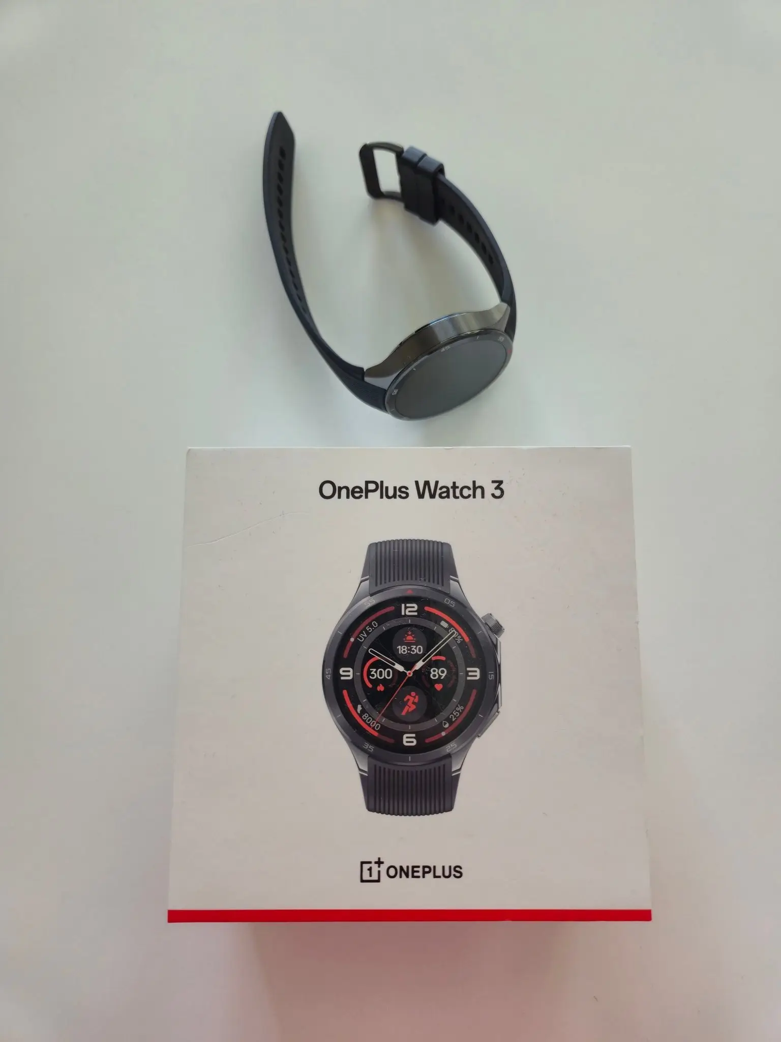 OnePlus Watch 3 hybridklocka Obsidian Titanium