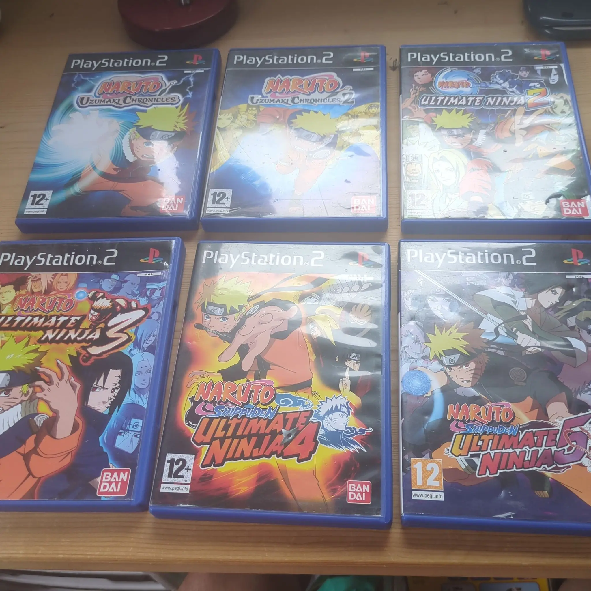 Sony Naruto PlayStation 2 spilpakke