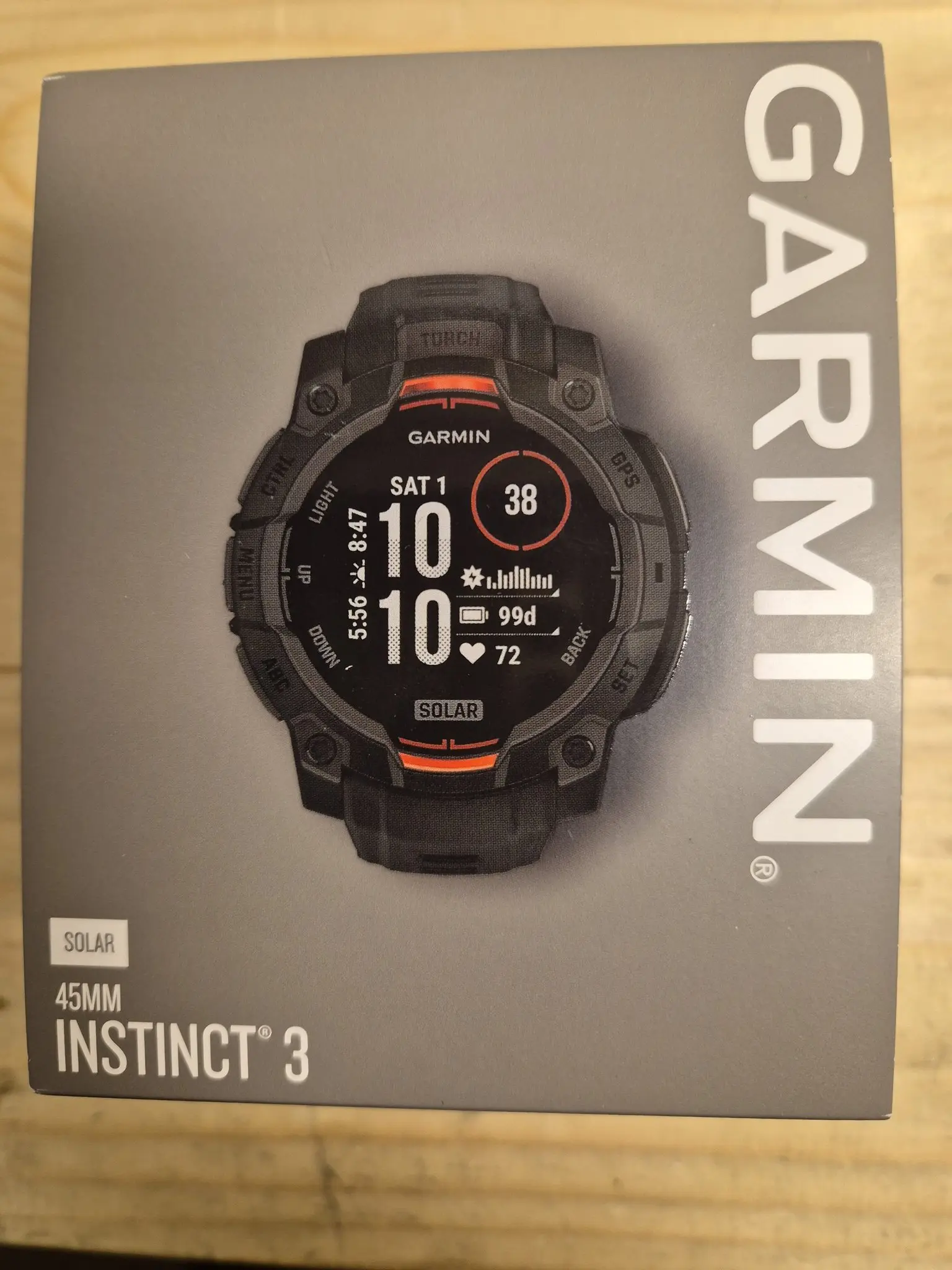 Dell Garmin Instinct 3 Solar Smartwatch