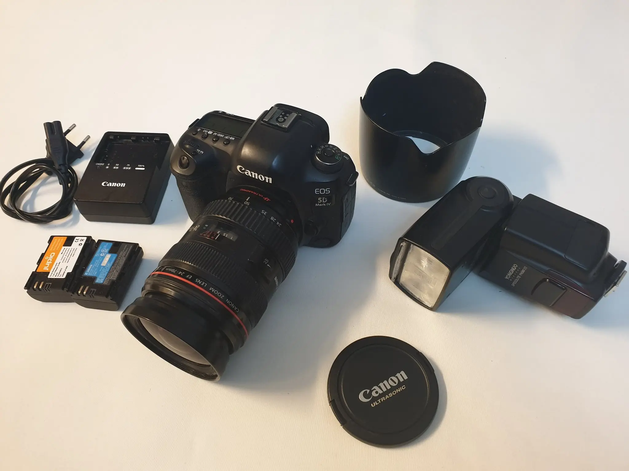Canon EOS 5D Mark IV med Canon EF 24-70mm f/2,8L USM