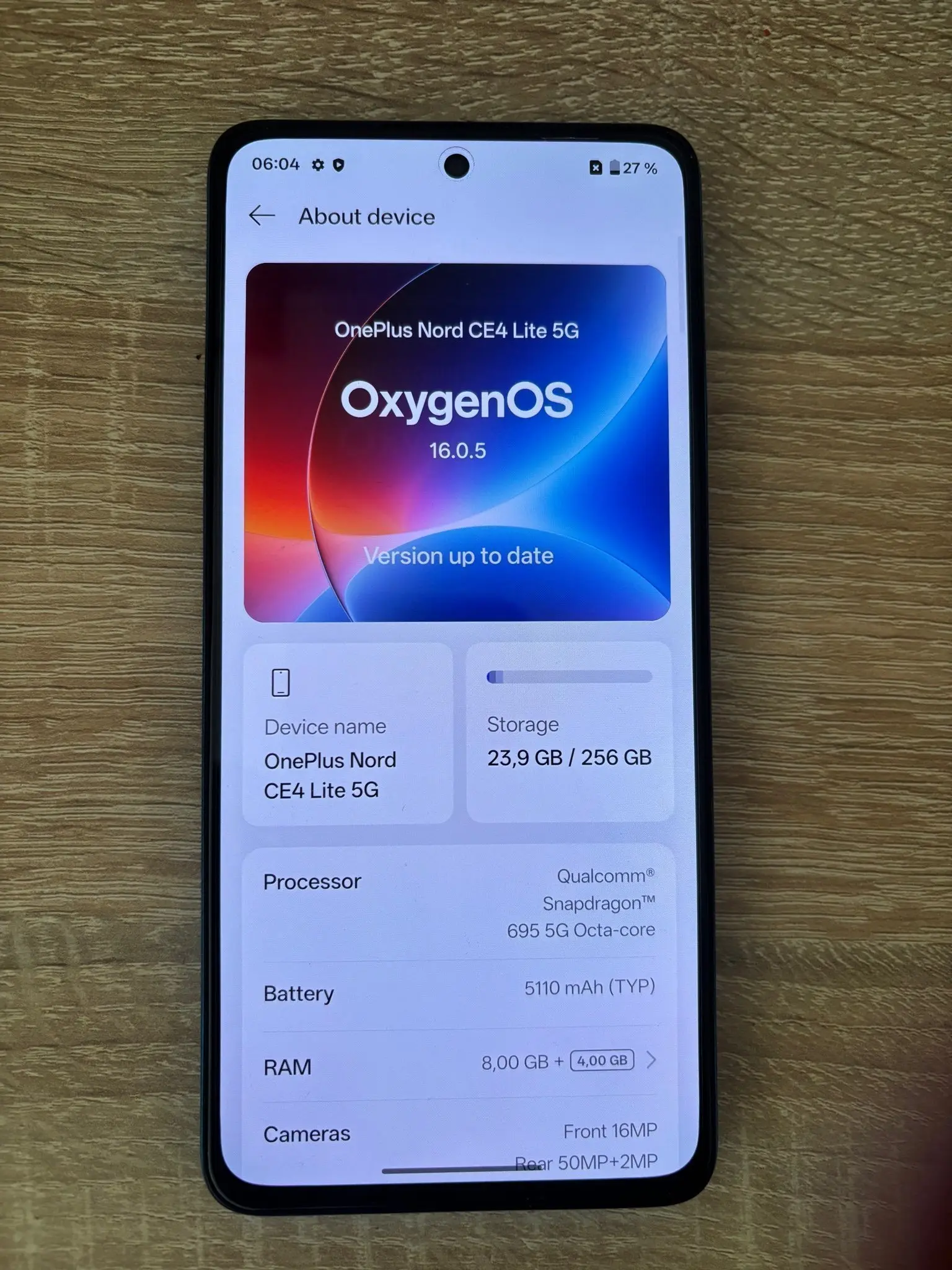 OnePlus Nord CE4 Lite 5G 256 GB
