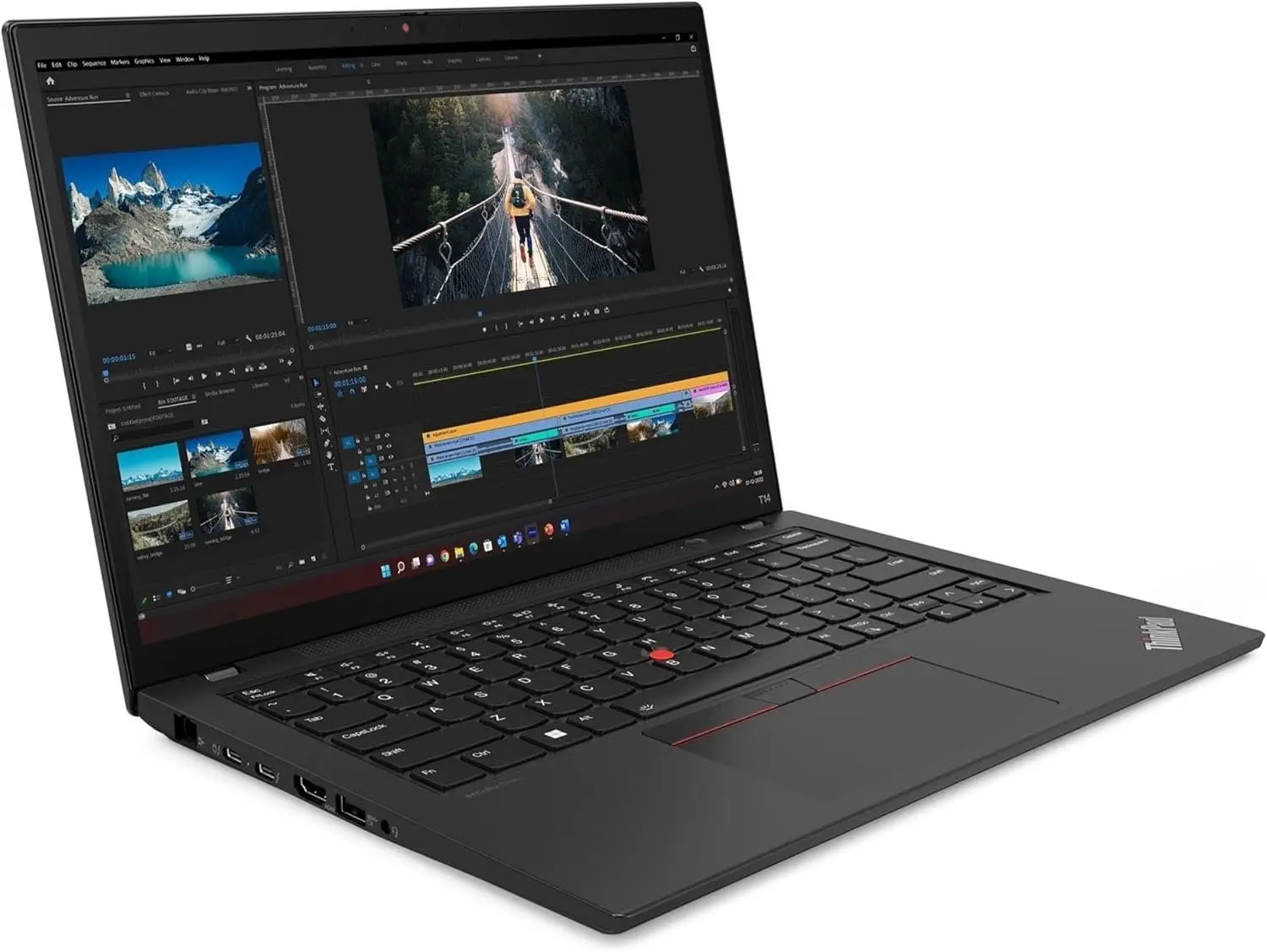 Lenovo Thinkpad T14 gen3 - i5-1235U - 16GB - 14" IPS - TB3 Dockst