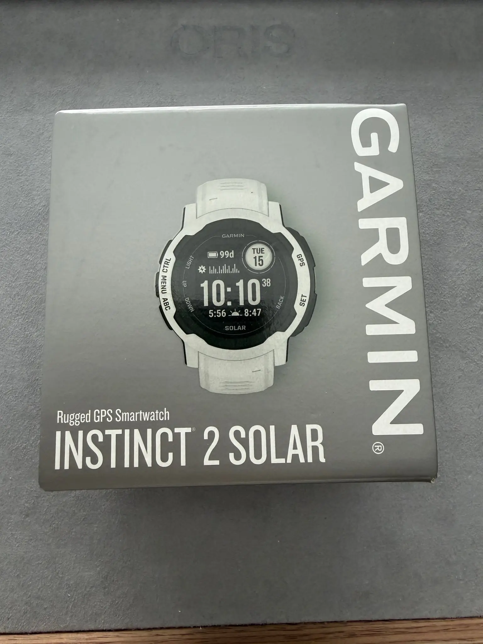 Garmin Helt ny Garmin Instinct 2 Solar Smartwatch, Mist Gray